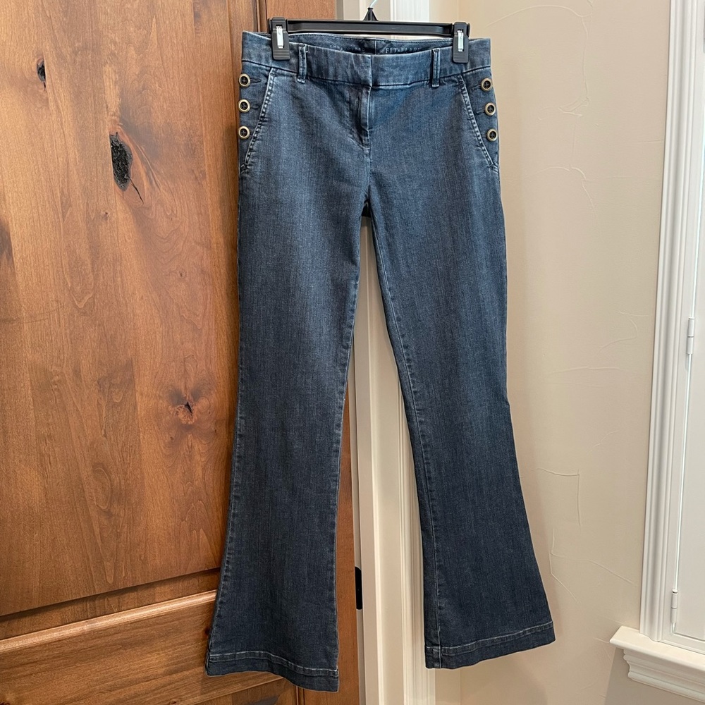 The Limited Denim Jeans -fit & flare Sz 2